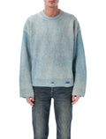 Represent Reversible Fade Out Rib Knit Sweater Cloud Wool