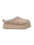 Ugg Tazz Ii Suede Platform Mules Sand Upper