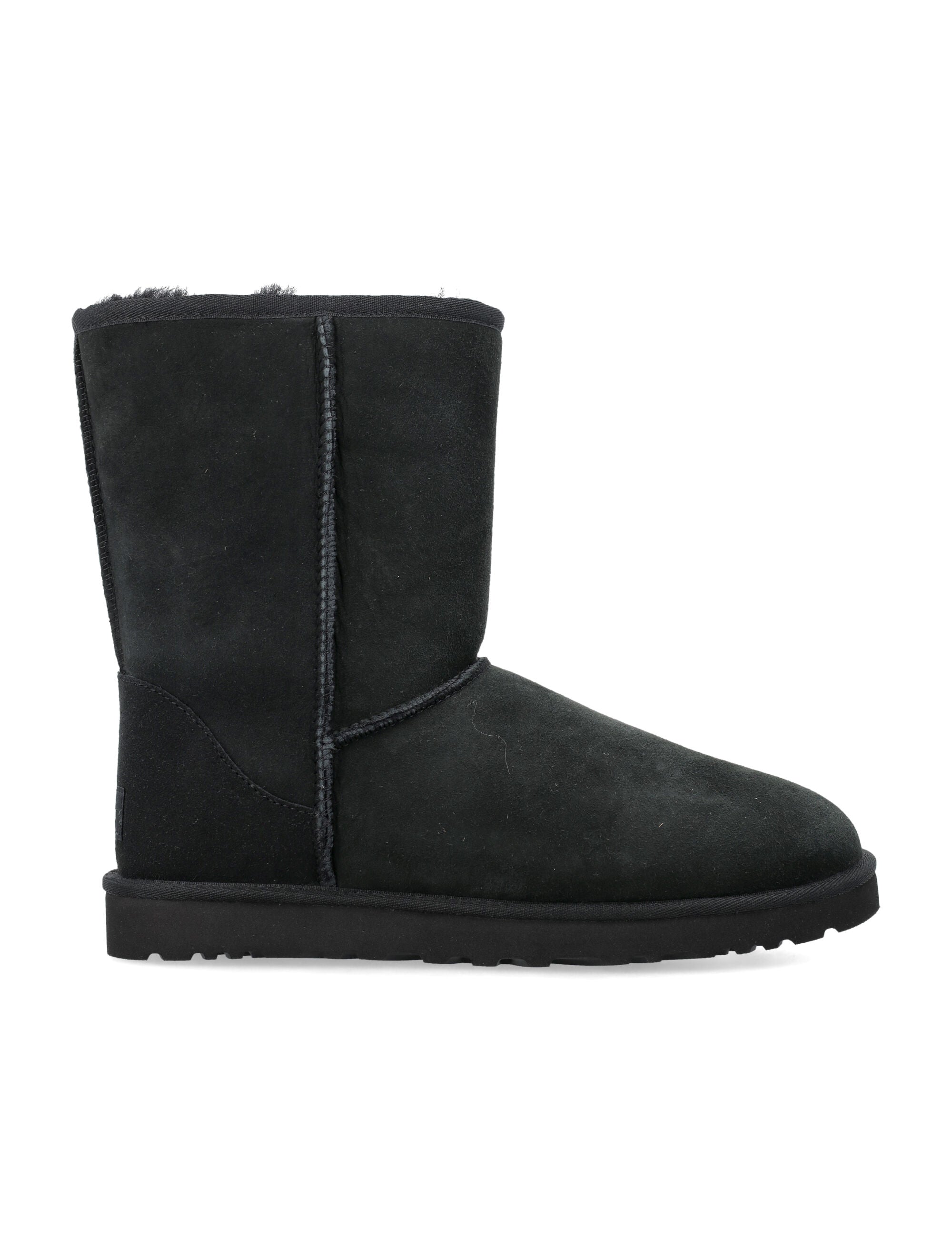 Ugg Mens Classic Short Boots Black Upper