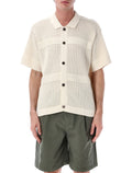 Obey Zach Knit Shirt Unbleached Cotton Cardigan