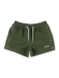 Mc2 Saint Barth Patmos Jr Swim Shorts For Kids Military Polyester Swimwear