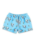 Mc2 Saint Barth Jean Snoopy Swim Shorts For Kids Multi Polyester Swimwear