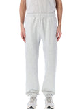 Champion Wide-Leg Fleece Joggers Grey Mel Cotton
