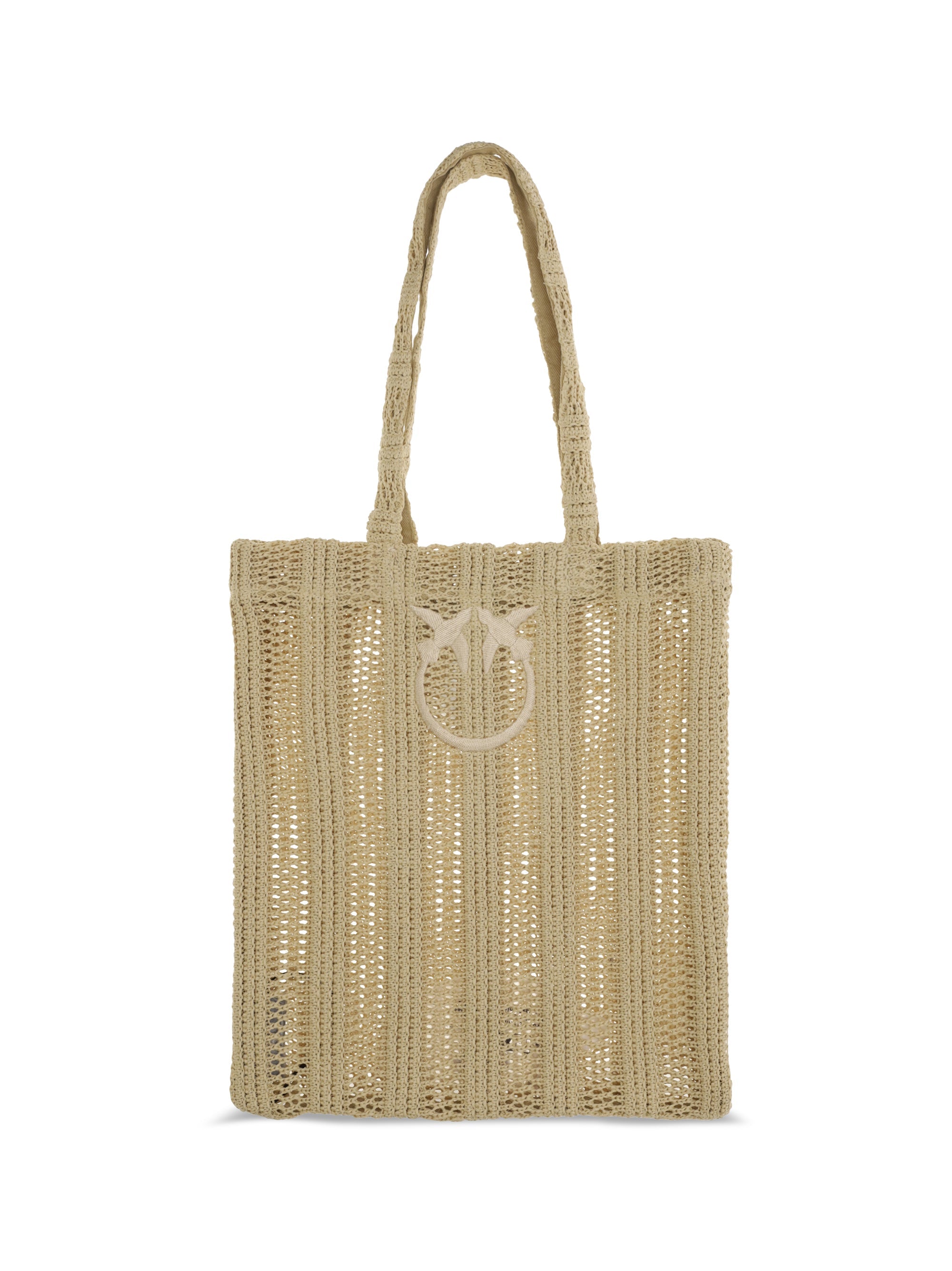 Pinko Easy Tote Bag — Yellow
