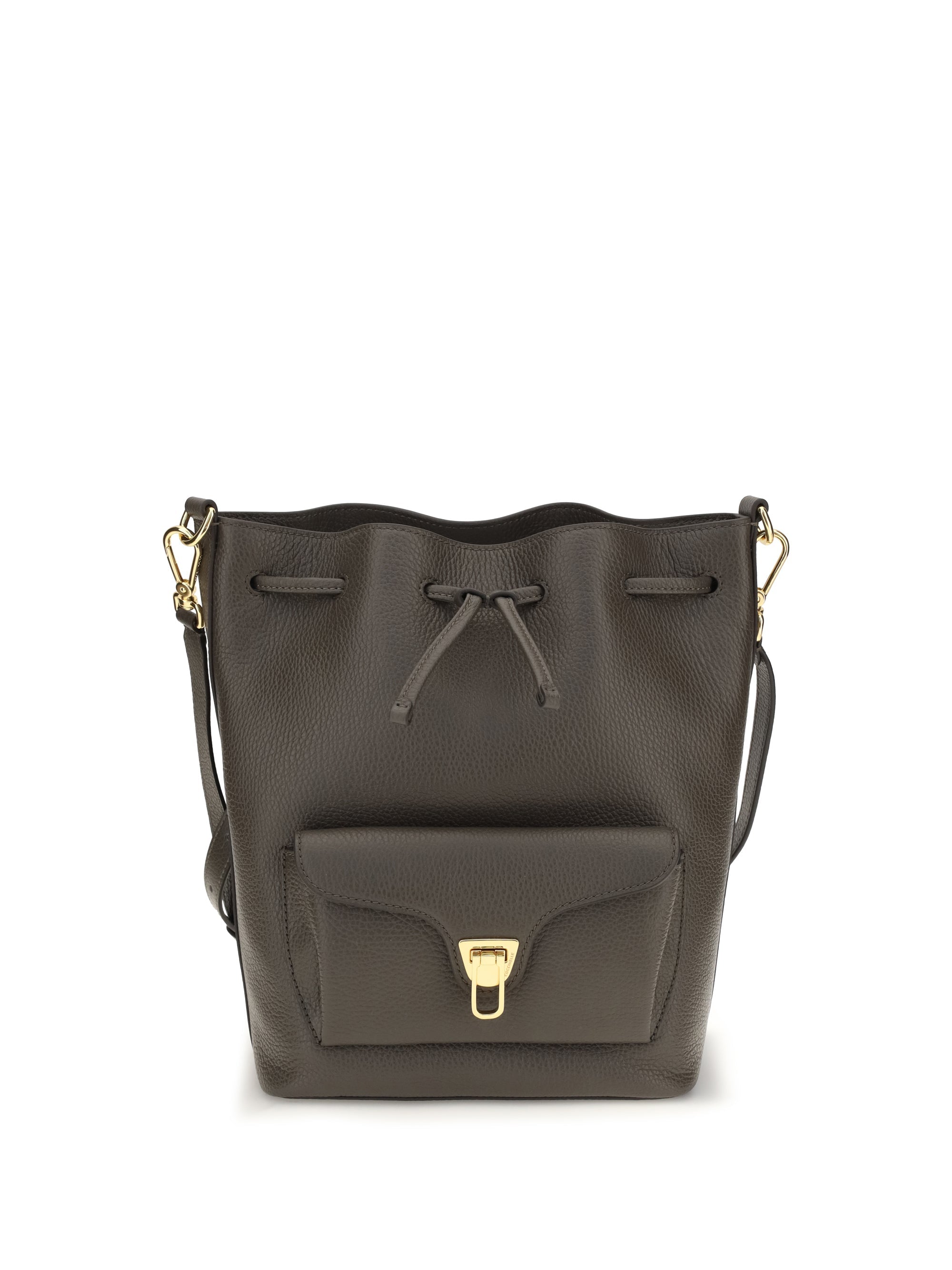 Coccinelle Beat Generation Bucket Bag — Gray