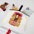 Bolsa de Maquillaje Personalizada con el Nombre del Año y el Nombre de la Escuela Regalo de Felicitación de Graduación para Graduados