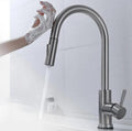 BATHME K2000 KITCHENME Grifo Inteligente Fregadero Sensor Táctil Cromo