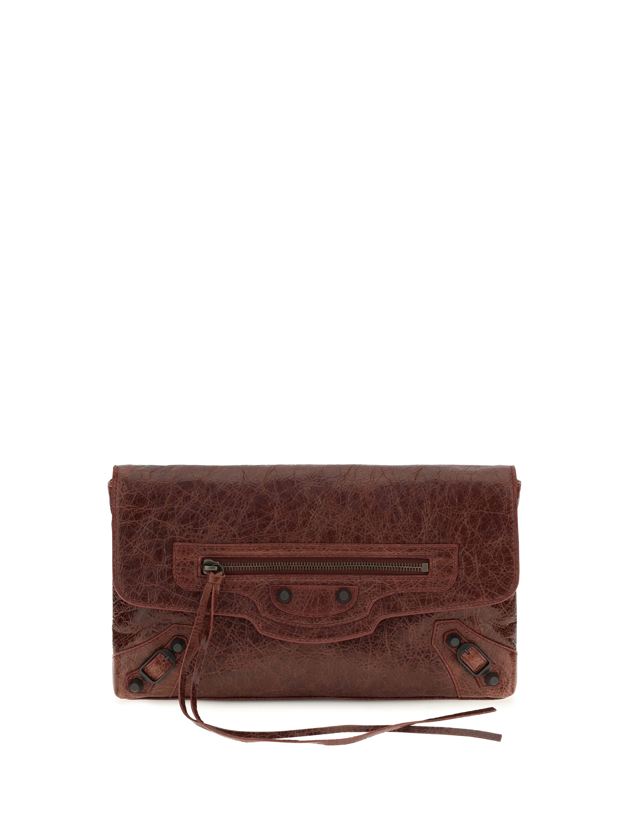 Balenciaga Le City Clutch — Red