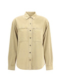 Marant Etoile Cotton Jersey Shirt — Bronze