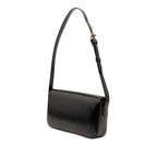 Shiny Calfskin Claude Shoulder Bag