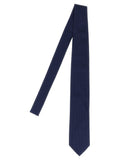 Pal Zileri Patterned Silk Jacquard Necktie — Navy
