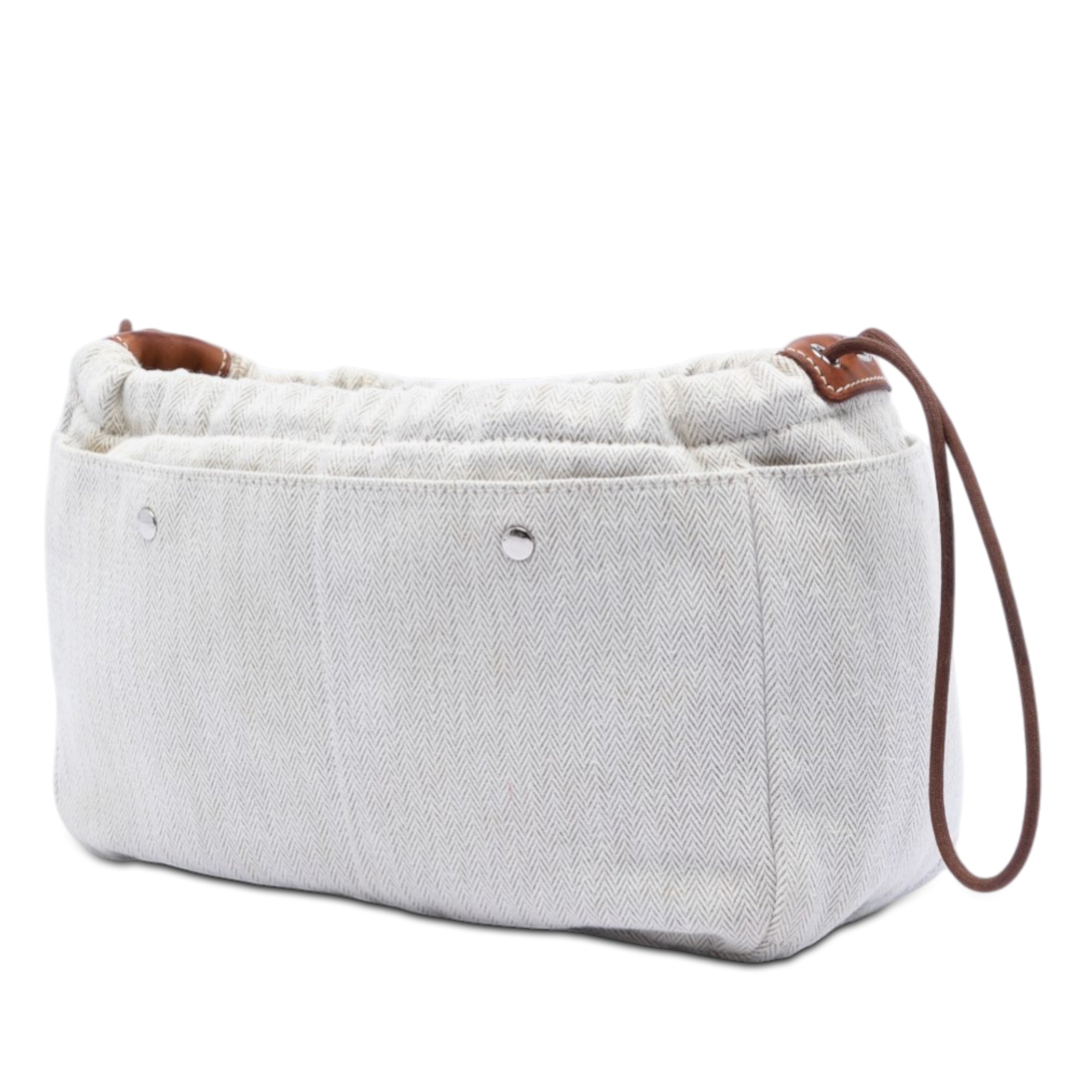 Canvas and Barenia Fourbi Pouch 25