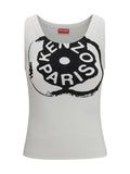 Kenzo Tank Top — White