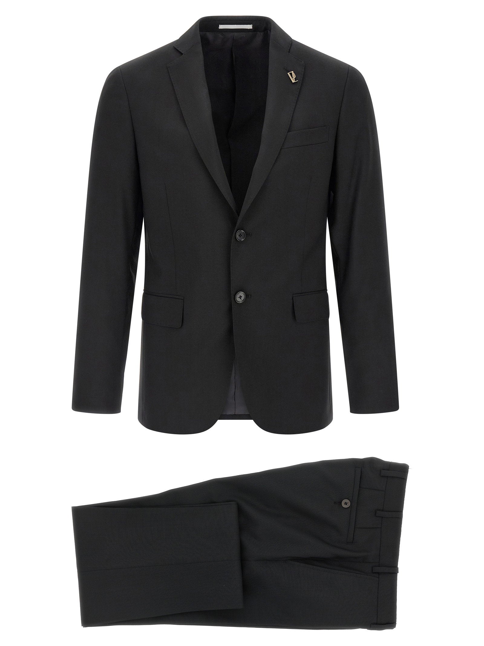 Pal Zileri Lord Pant Suit — Black