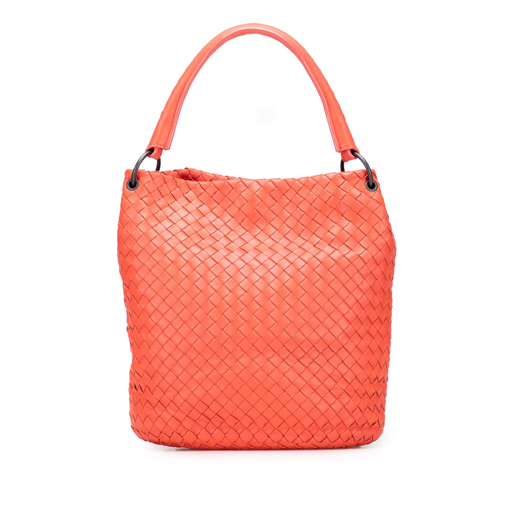 Nappa Intrecciato Bucket Bag