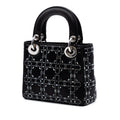 Mini Velvet Cannage Strass Embellished Lady Dior