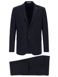 Pal Zileri Pure Wool Suit — Navy