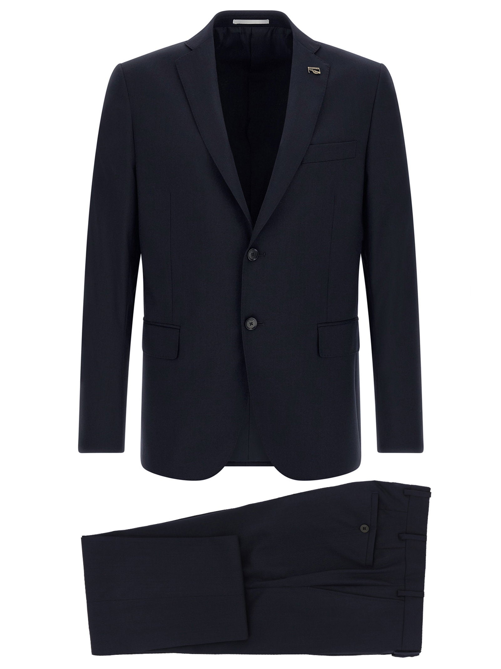 Pal Zileri Pure Wool Suit — Navy