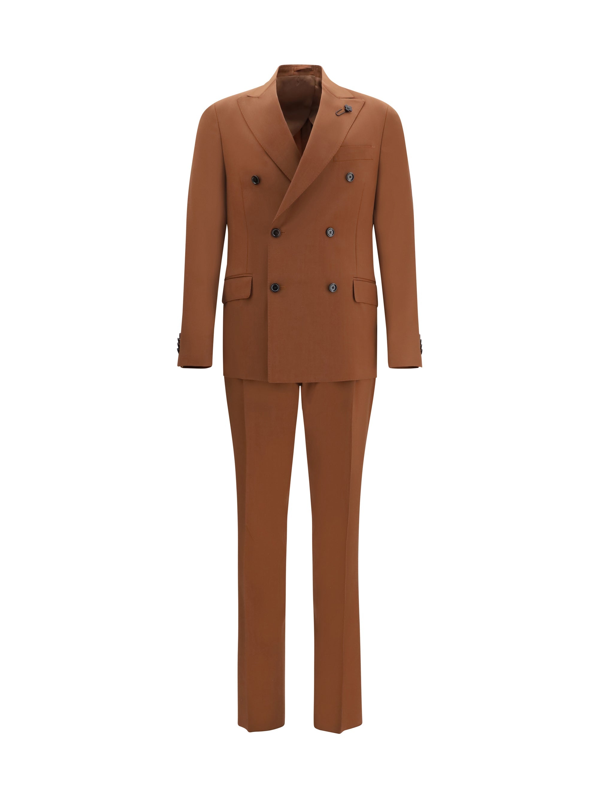 Lardini Pant Suit — Brown