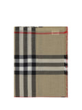Burberry Archive Check Silk and Wool Scarf — Beige