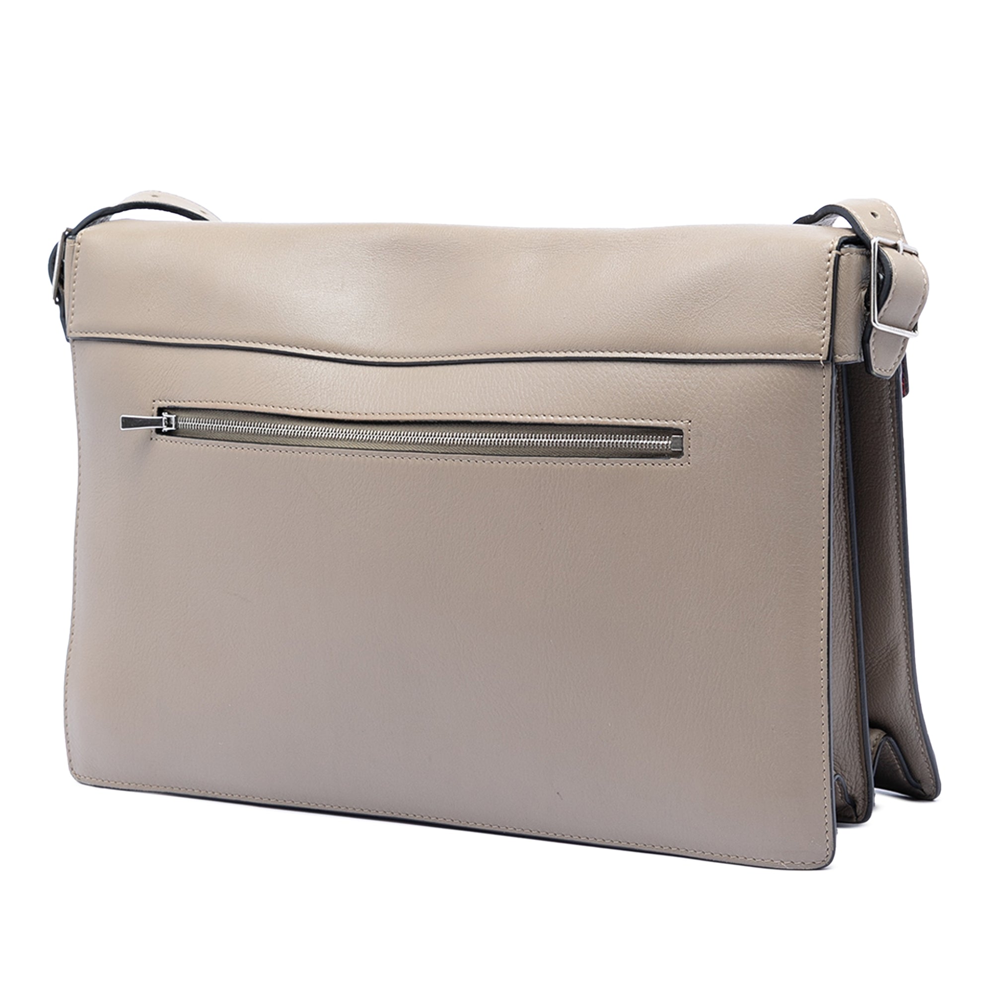 Multicolor Leather and Pony Hair Diamond Shoulder Bag