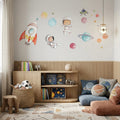 Vinyl Decal Planets for Kids and Astronauts to Decorate Children's Spaces