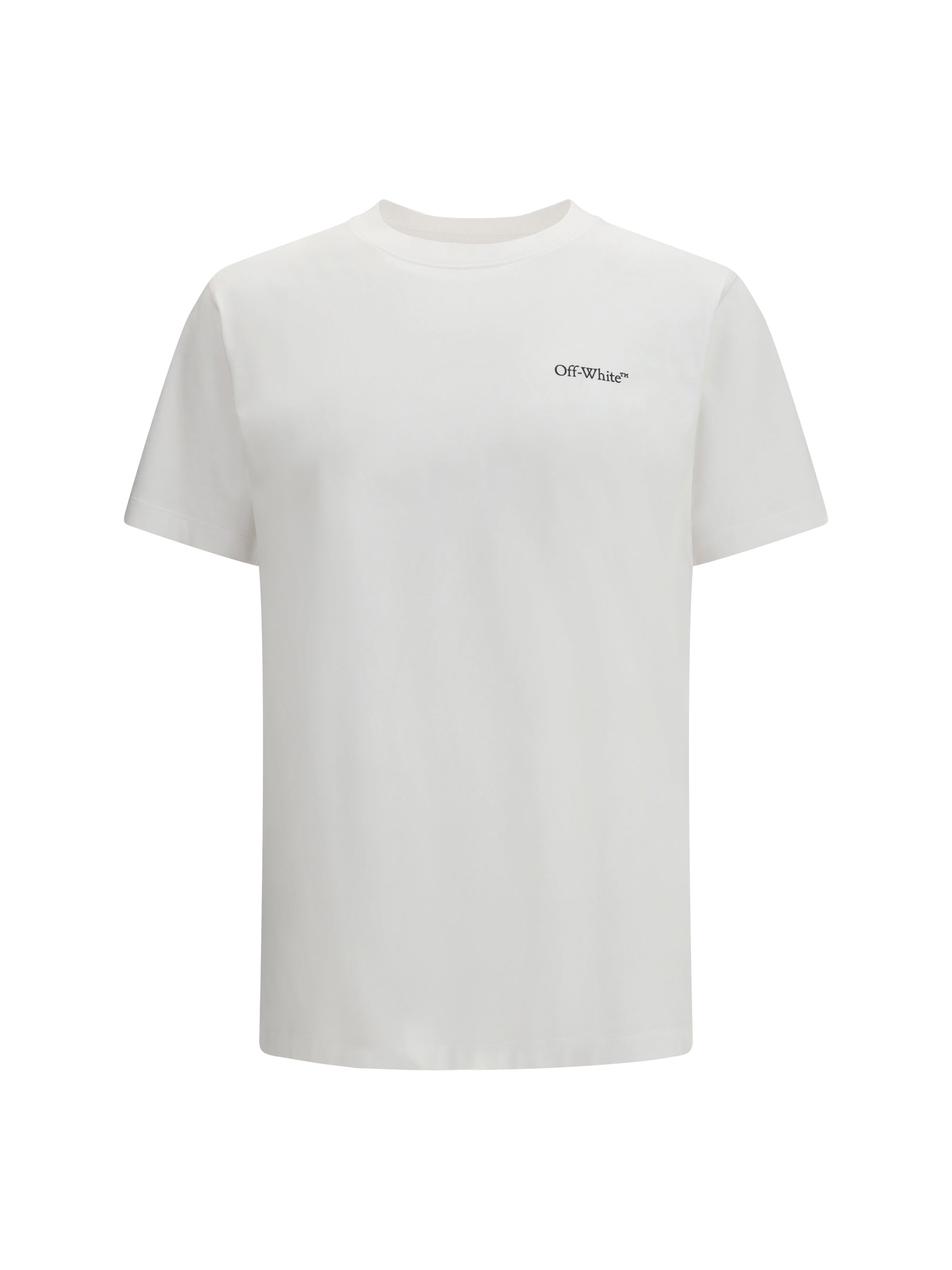 Off-White Metal Arrow Logo-Print T-Shirt — White