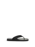 Senso Rubber Flip-Flop Sandals — Black