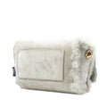 Medium Shearling Monogram Kate Reversible Shoulder Bag