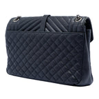 Large Triquilt Sheepskin Monogram College Bag