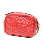 Mini GG Marmont Matelasse Leather Crossbody