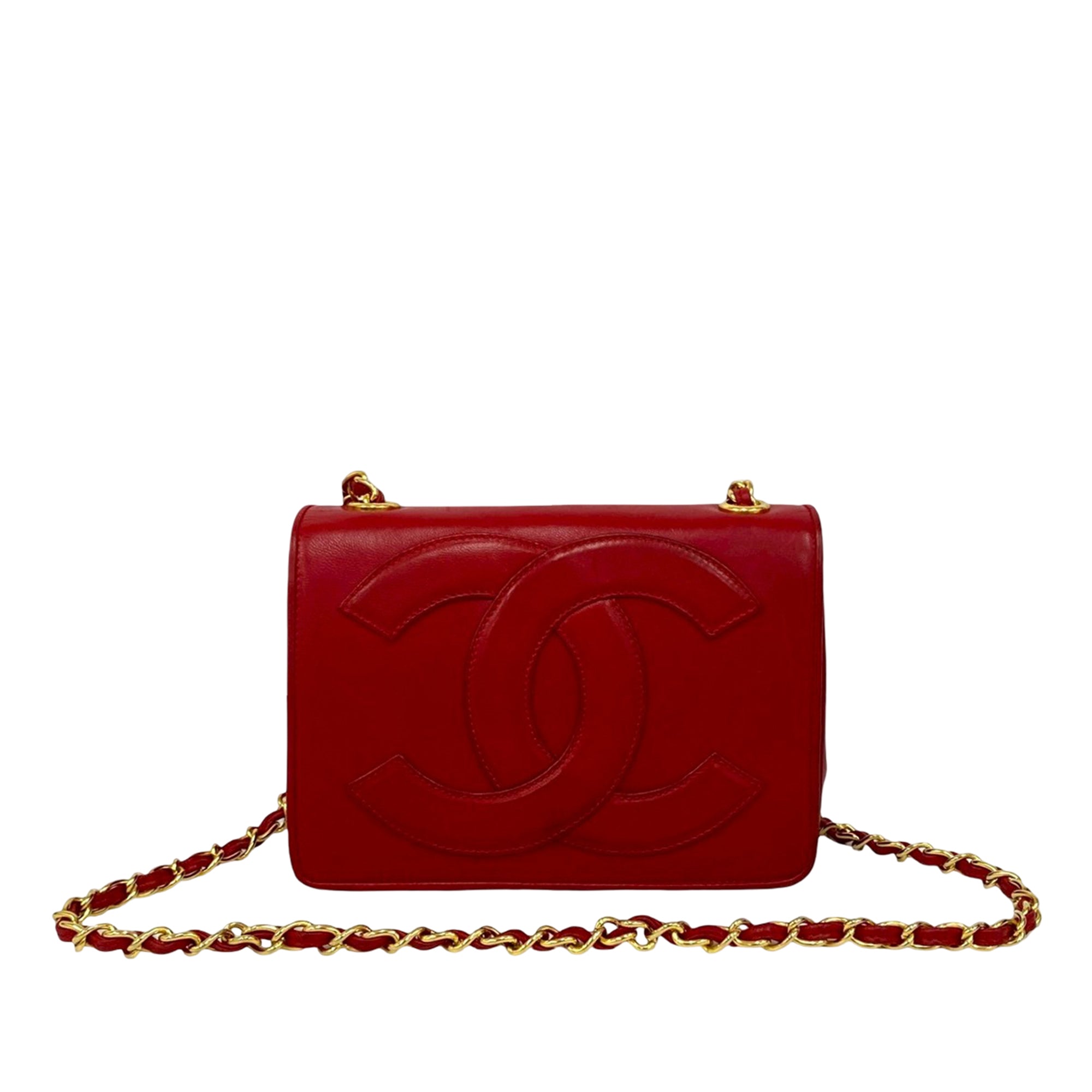 CC Lambskin Full Flap