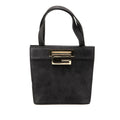 G Suede Handbag