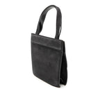 G Suede Handbag