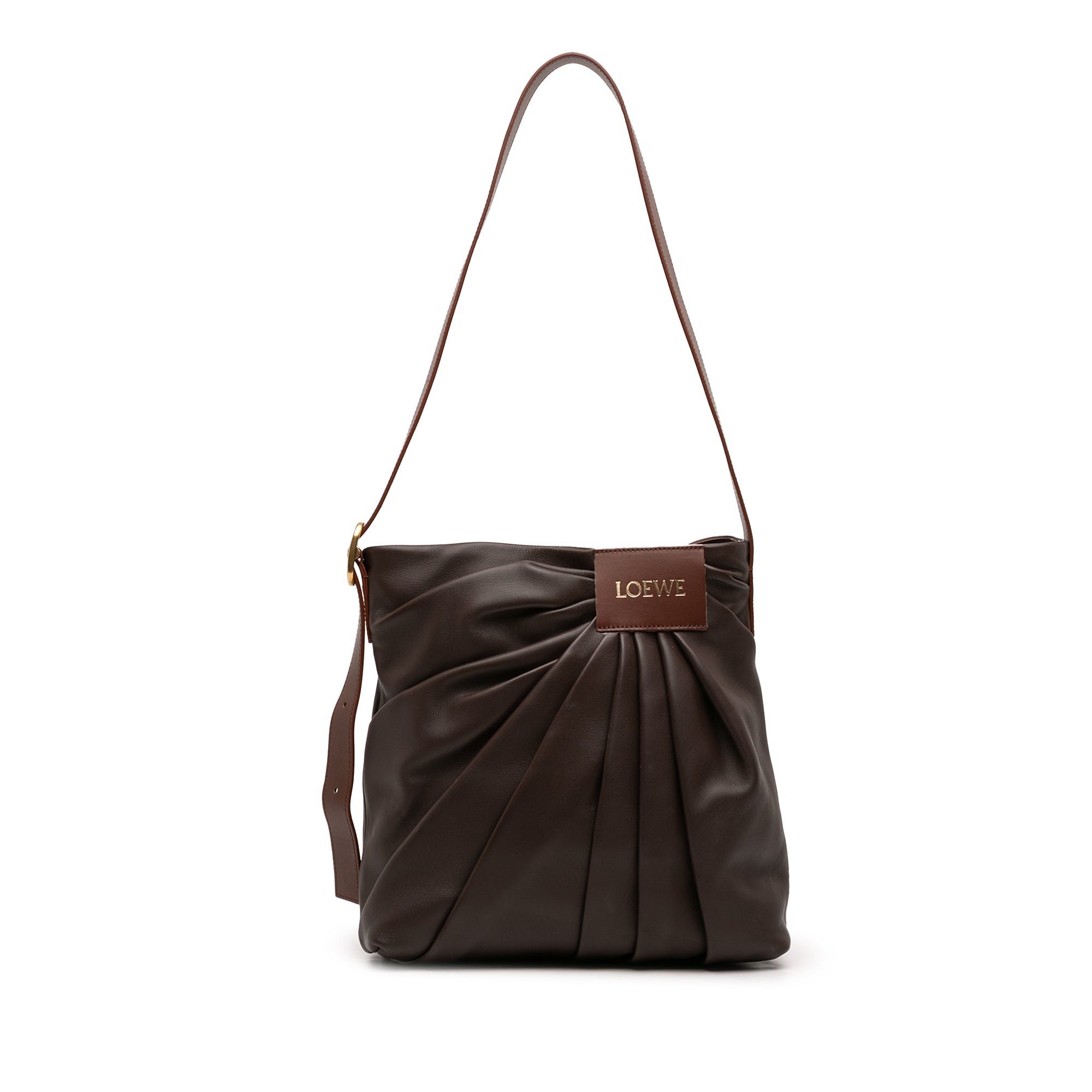 Mellow Nappa Draped Tote