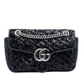 Medium GG Marmont Matelasse Sequin and Leather Shoulder Bag