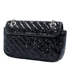 Medium GG Marmont Matelasse Sequin and Leather Shoulder Bag