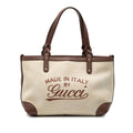 Small Canvas Logo Craft Tote