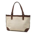 Small Canvas Logo Craft Tote