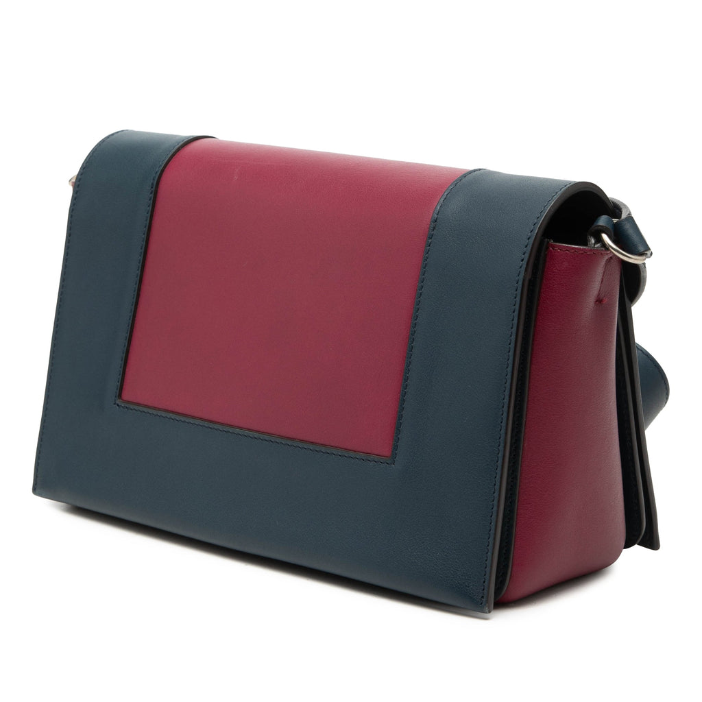 Medium Shiny Smooth Calfskin Frame Shoulder Bag