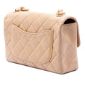 CC Quilted Lambskin Resin Chain Single Flap