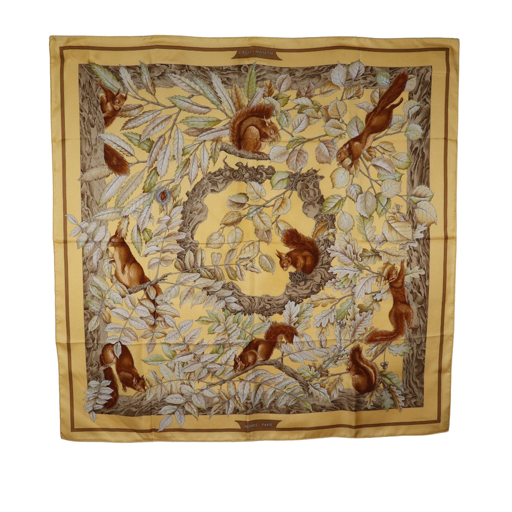 Casse Noisette Silk Scarf 90