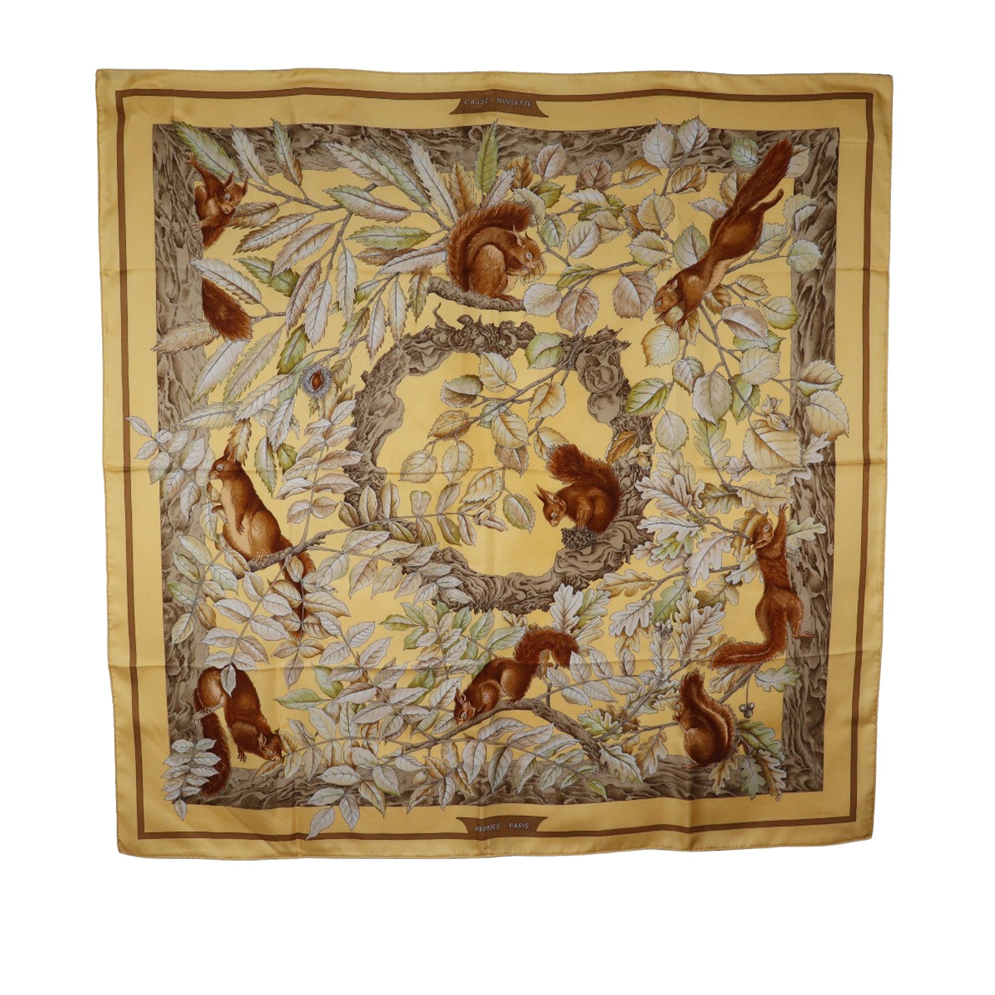 Casse Noisette Silk Scarf 90