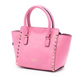 Mini Leather Rockstud Double Handle Tote