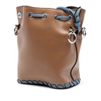 Mini Leather Whipstitch Mon Tresor Bucket Bag