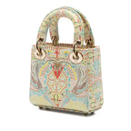 Micro Calfskin In Lights Lady Dior