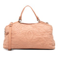 Small Iridescent Calfskin Sea Hit Tote