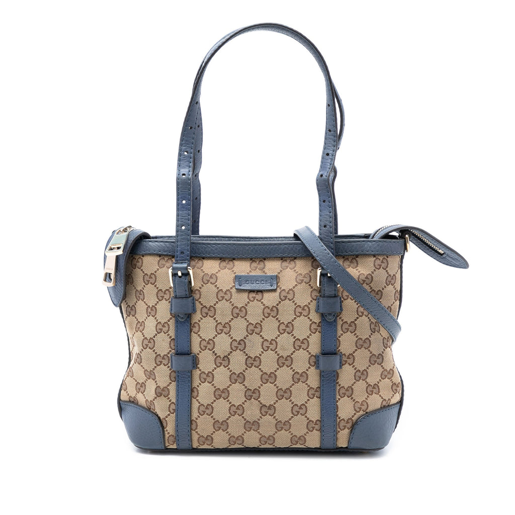 GG Canvas Satchel