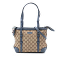 GG Canvas Satchel
