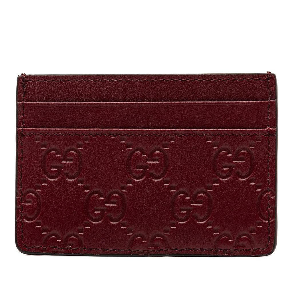Guccissima Card Holder